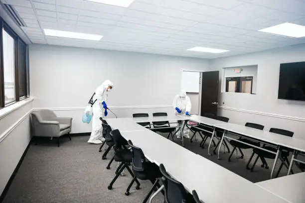 Photo of Cleaning And Disinfecting Office