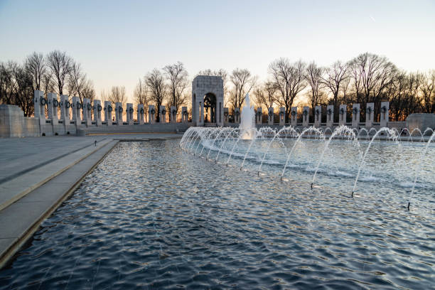 istock World War 2 Memorial in Washington DC, USA 1215726498