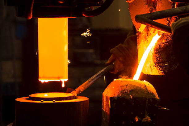 istock Melting furnace 1215729522