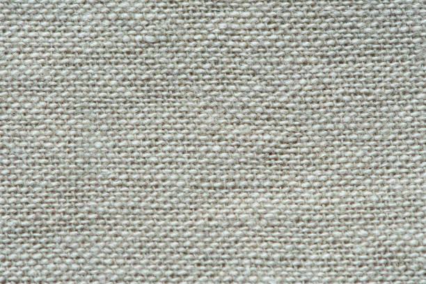 fundo de tecido de linho branco de alta resolução - embroidery canvas beige close up - fotografias e filmes do acervo