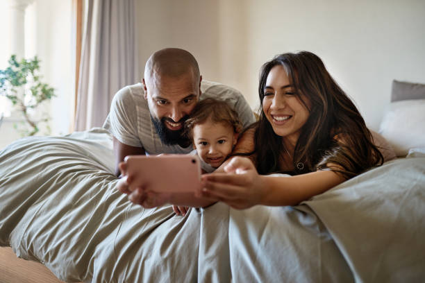 istock Family selfies 1215730082