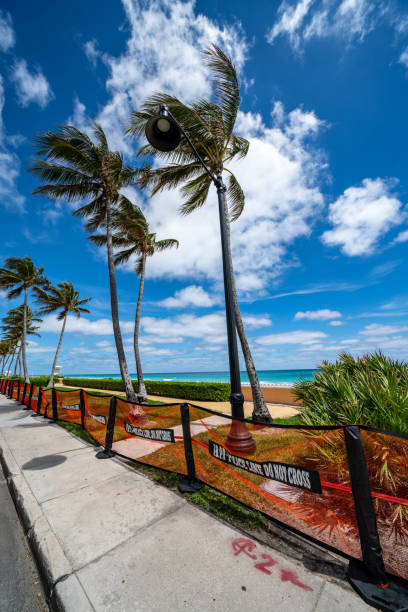 istock West Palm Beach shut down to slow spread of Coronavirus Covid 19 1215733546