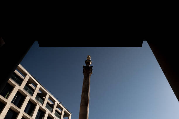 The Paternoster Column London, UK - Mar 23, 2020 : The Paternoster Column paternoster square stock pictures, royalty-free photos & images