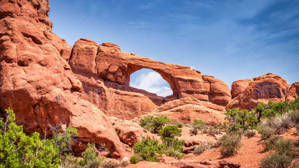 istock Arches National Park Devil’s Garden Trailhead Skyline Arch USA 1215738653