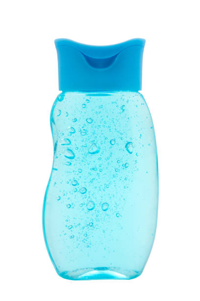 istock Alcohol hand washing gel On a white background 1215746984