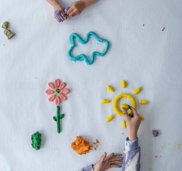 istock Creative Play-Dough Art stock photo 1215748820