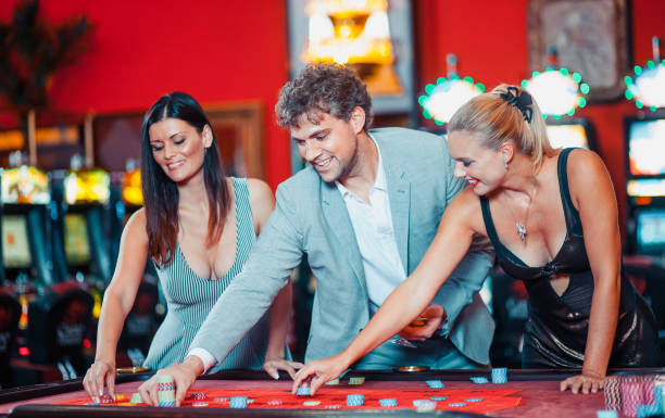 istock People gambling in the casino 1215749057