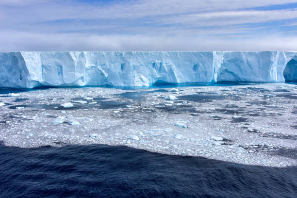 istock Blue iceberg in Antarctica 1215751891