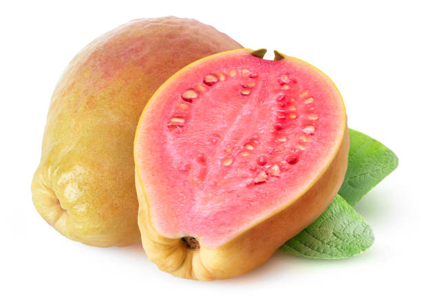istock Isolated yellow guava 1215752171