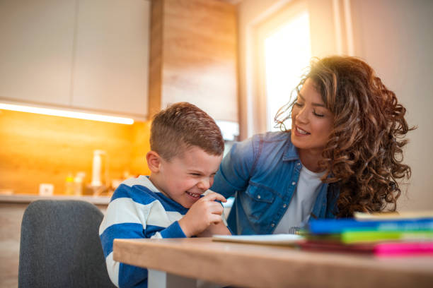 istock Family at home. 1215765364