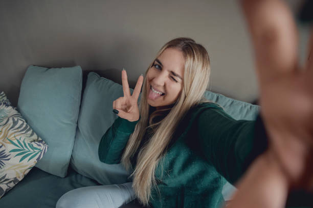 istock Girl taking a picture 1215766549