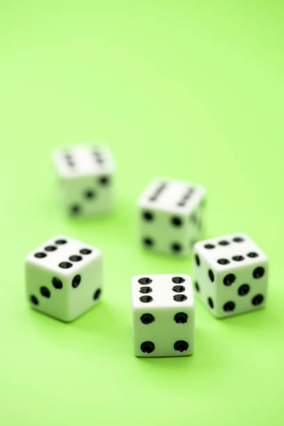 istock Number six on all the dice. 1215778106