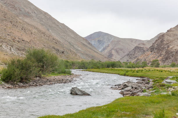 istock Mongolia landscape. Altai Tavan Bogd National Park in Bayar-Ulgii 1215780633