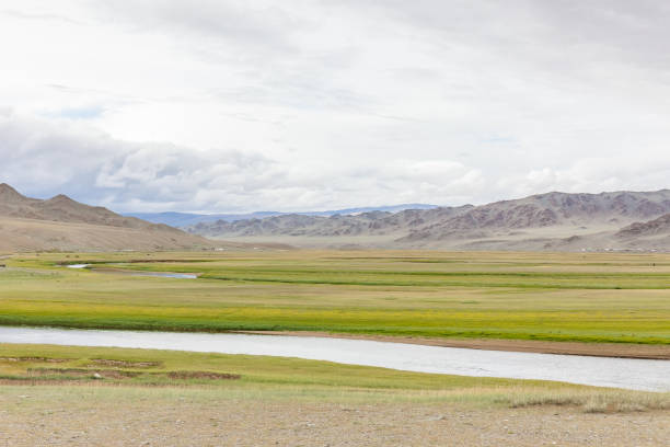 istock Mongolia landscape. Altai Tavan Bogd National Park in Bayar-Ulgii 1215780637