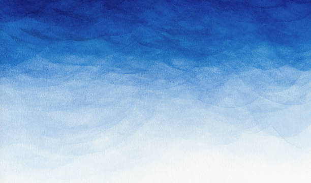 istock Blue azure turquoise abstract watercolor background for textures backgrounds and web banners design 1215782541