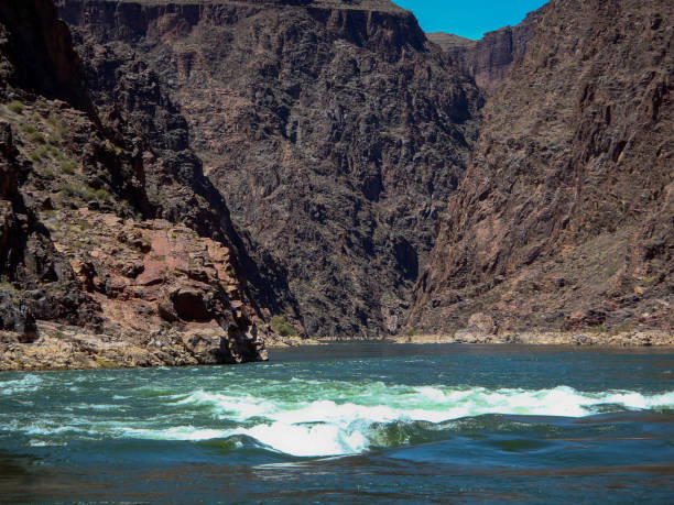 River Mile 78 Rapid deep in the Grand Canyon Colorado River Wilderness