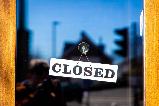 istock Restaurant closed during Coronavirus in London 1215789707