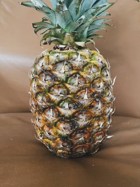 Pineapple up close