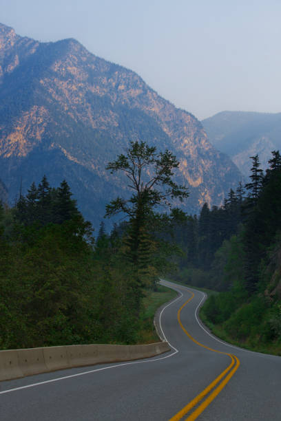 istock Lonely Highway Morning 1215791958