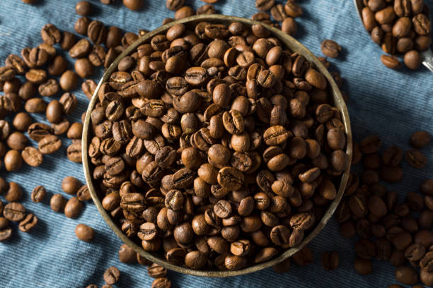 istock Dry Organic Espresso Coffee Beans 1215795365