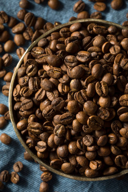istock Dry Organic Espresso Coffee Beans 1215795587