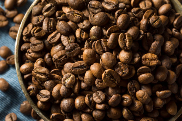 istock Dry Organic Espresso Coffee Beans 1215798880
