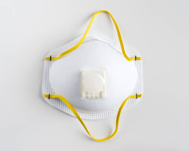 istock Medical respiratory N95 face mask 1215806021