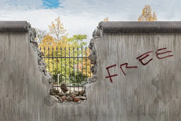 Photo of Wall that limits freedom