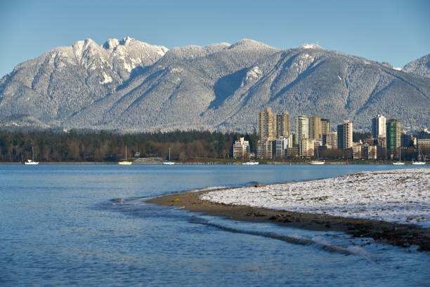 istock English Bay Winter Cityscape 1215827394