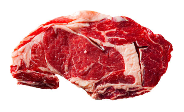 istock Raw veal steak with herbs 1215832354