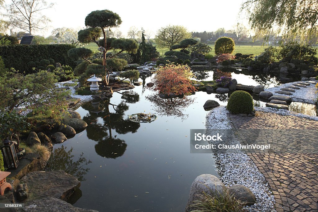 Японский сад - Стоковые фото Без людей роялти-фри