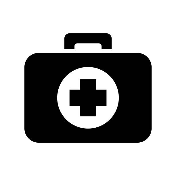 ilustrações de stock, clip art, desenhos animados e ícones de medicine first aid kit - first aid kit