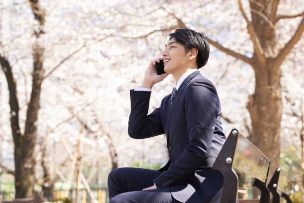 istock A Japanese male businessman 1215835849