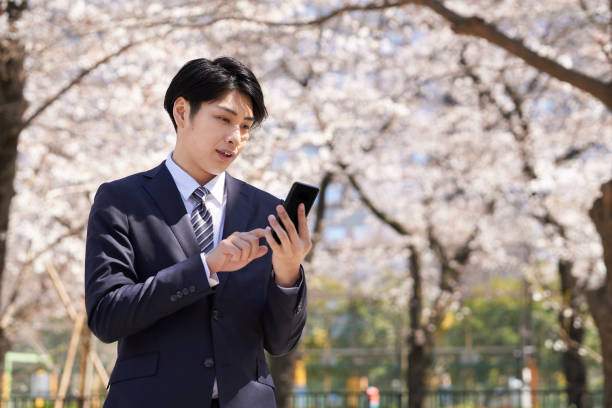 istock A Japanese businessman 1215835894