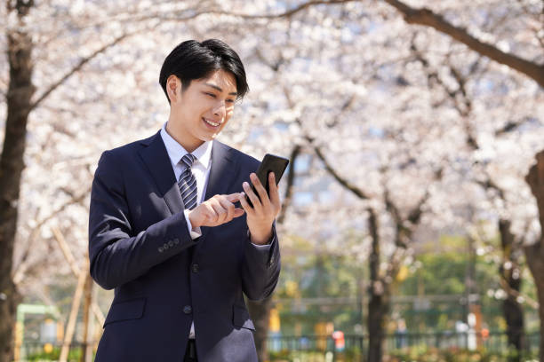 istock A Japanese businessman 1215835896
