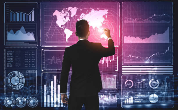 istock Big Data Technology for Business Finance Concept. 1215837460