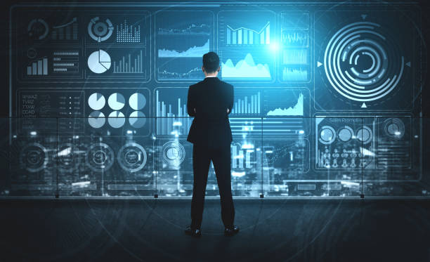 istock Big Data Technology for Business Finance Concept. 1215837682