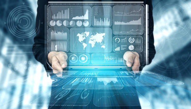 istock Big Data Technology for Business Finance Concept. 1215837716