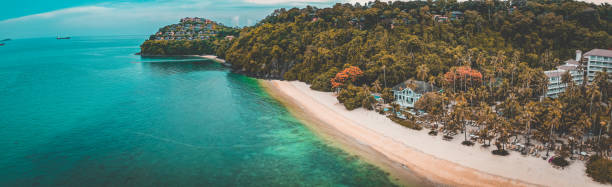 istock Phuket beach aerial view from above in Thailand 1215837751