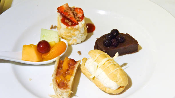 istock Different variety of eclairs 1215840505