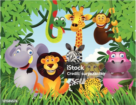 istock Animal in the jungle 121584576