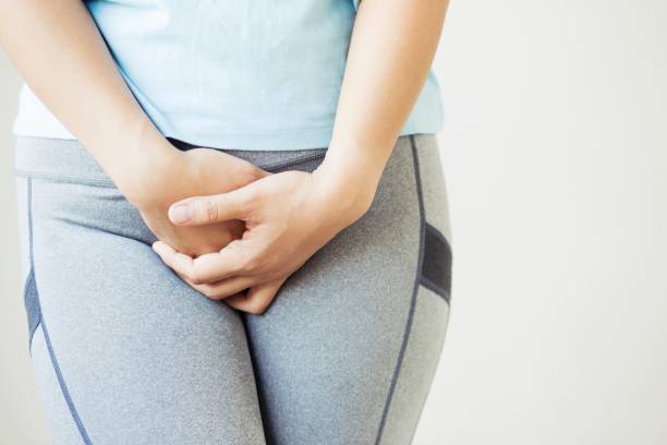 istock Women have menstrual cramps 1215848575