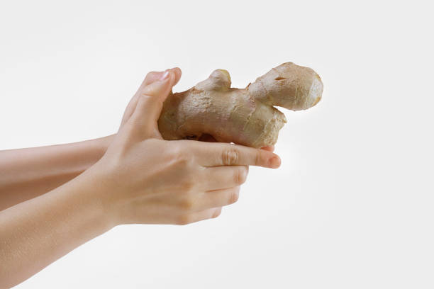 istock Ginger is a weapon against the virus. 1215852144