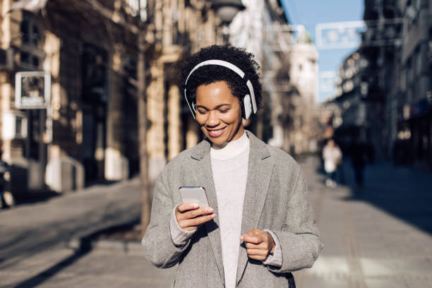 istock Girl wearing a headphones 1215859669