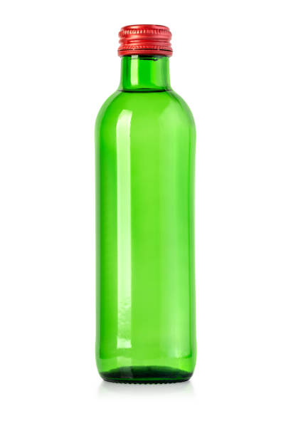 istock green glass water bottle 1215863347
