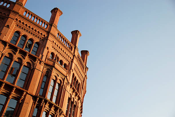 istock English red building with copy space 121586667