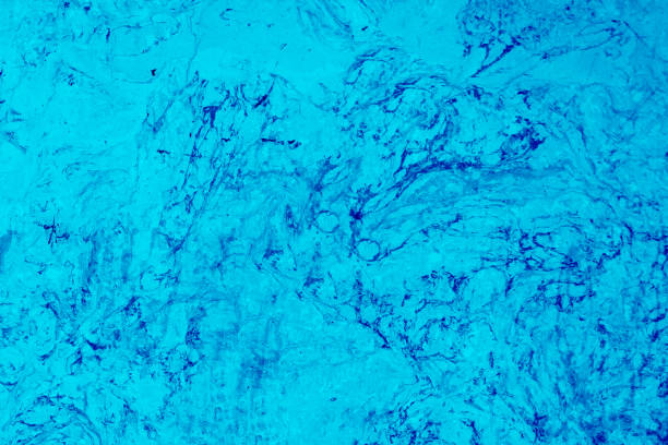 istock Abstract vintage retro wall toned in blue. 1215870073