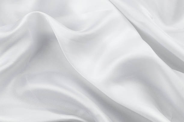istock Fabric texture white crumpled background detail pattern art 1215871647