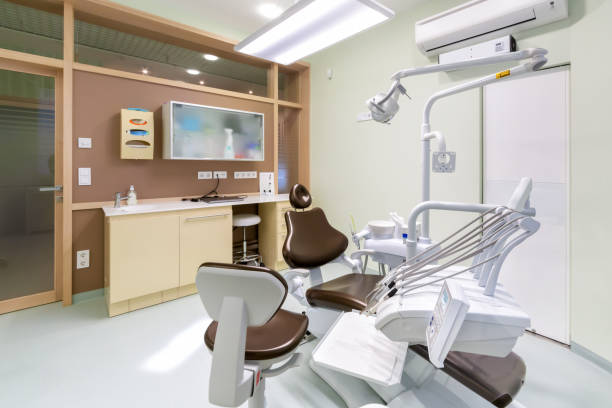 istock Interior of modern dental office. 1215871738