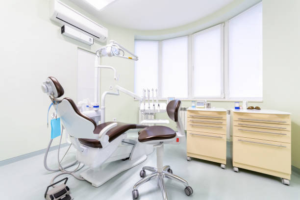 istock Interior of modern dental office. 1215871824